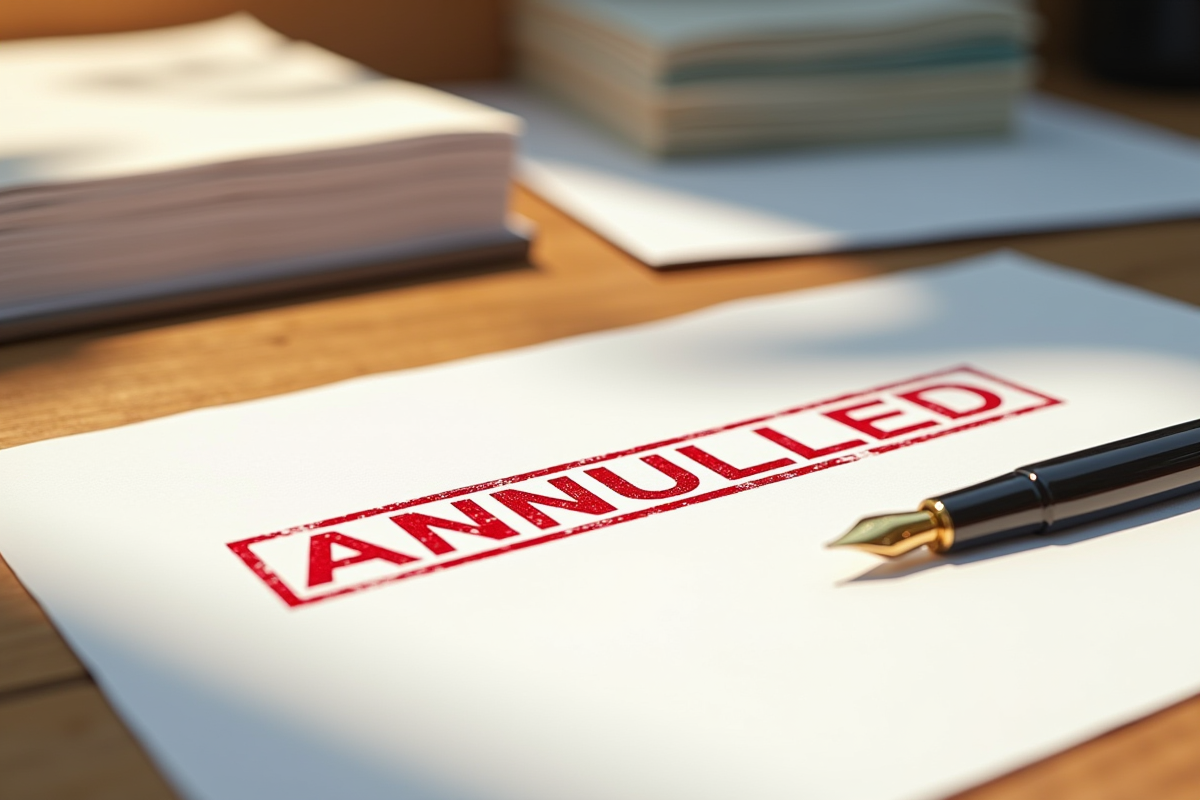 annulation juridique