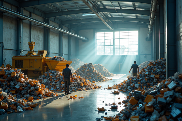 Économie circulaire : matériaux recyclés, réemployés ou reconditionnés