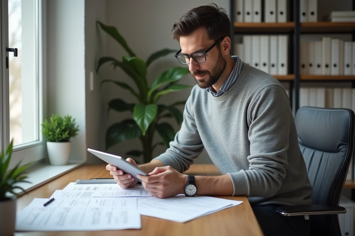 Responsable associatif consultant une checklist de conformité légale pour la mise à jour des statuts