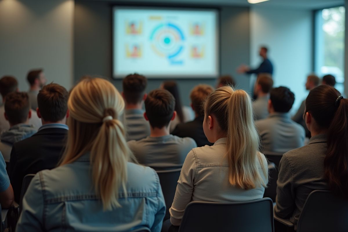 Groupe de civils lors d